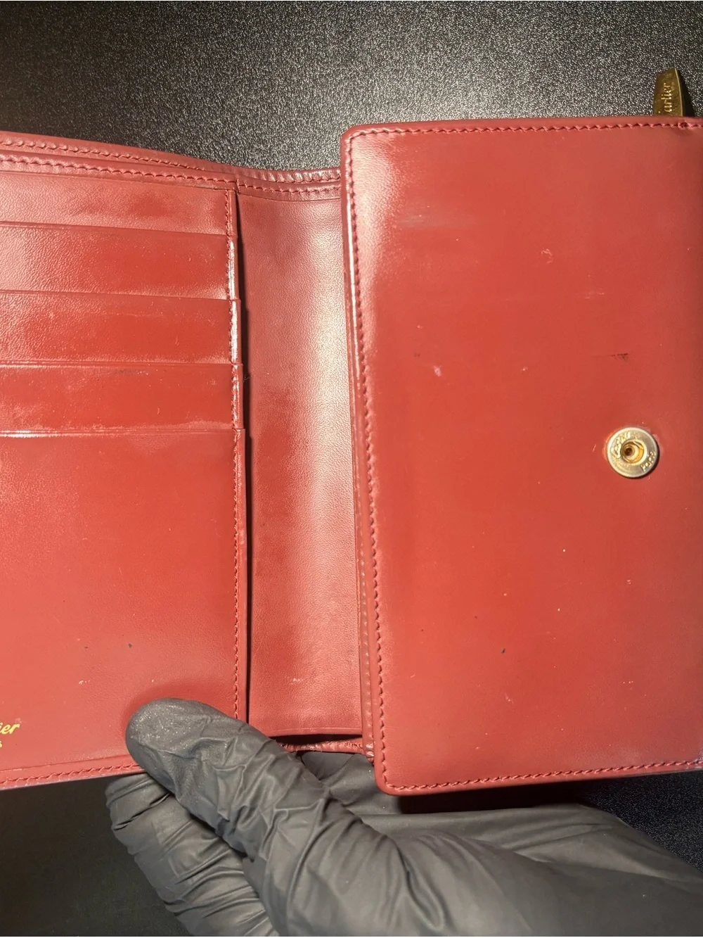 3 Cartier Wallet Bundle Mixed Condition Read Description